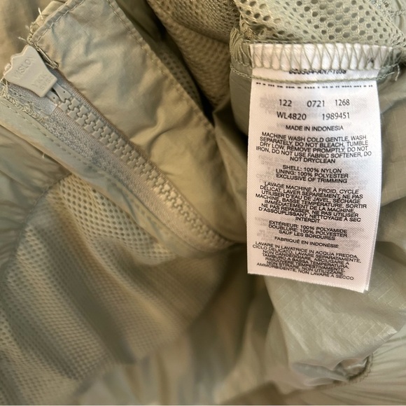 Columbia Women's Sunny City Windbreaker in Safari Green Size S - Picture 10 of 11